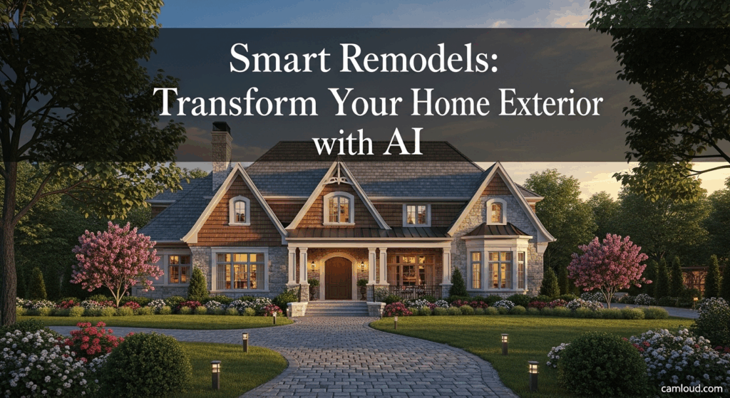 Smart Remodels: Transform Your Home Exterior with AI
