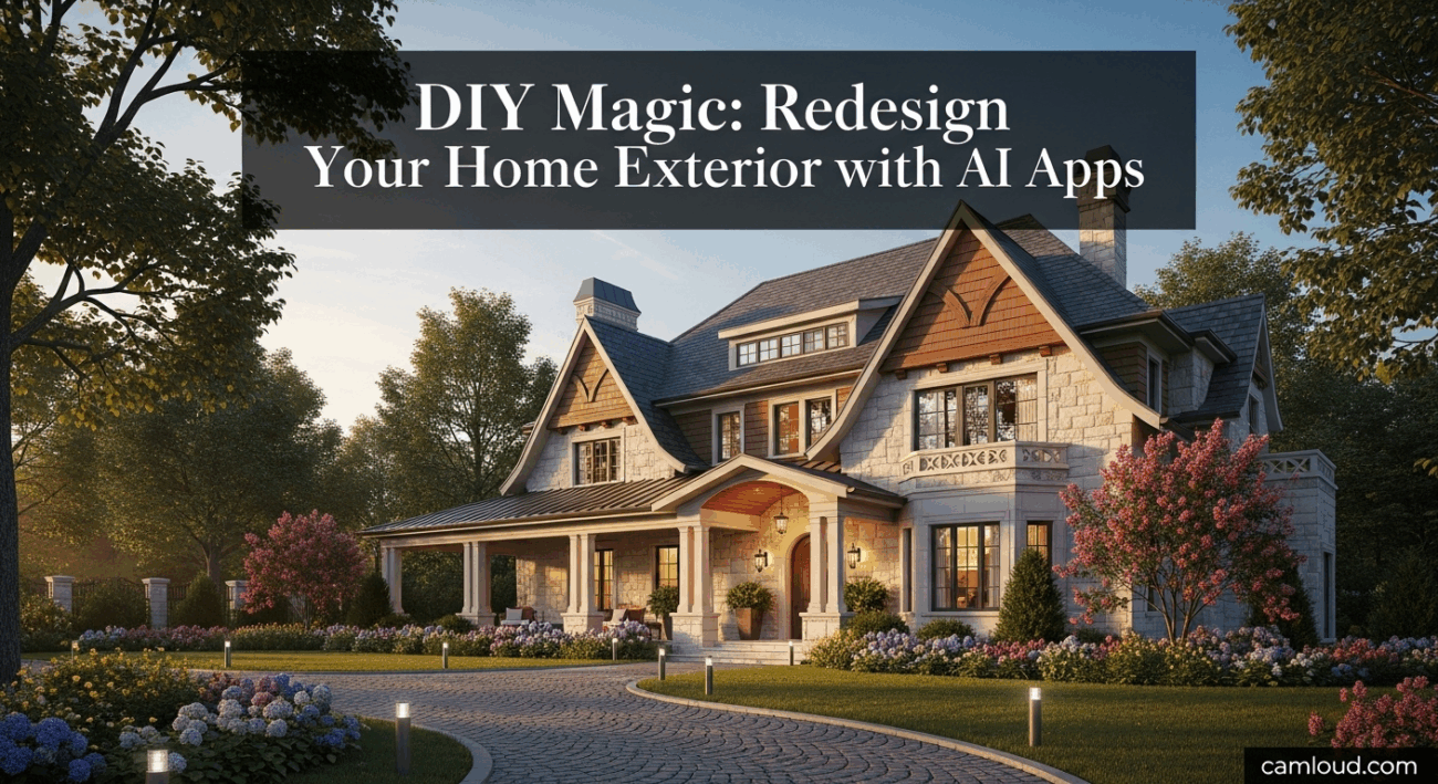 DIY Magic: Redesign Your Home Exterior with AI Apps