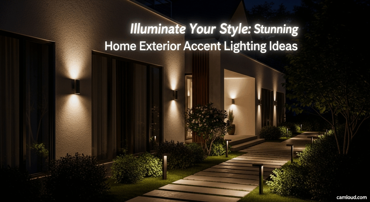 Illuminate Your Style: Stunning Home Exterior Accent Lighting Ideas