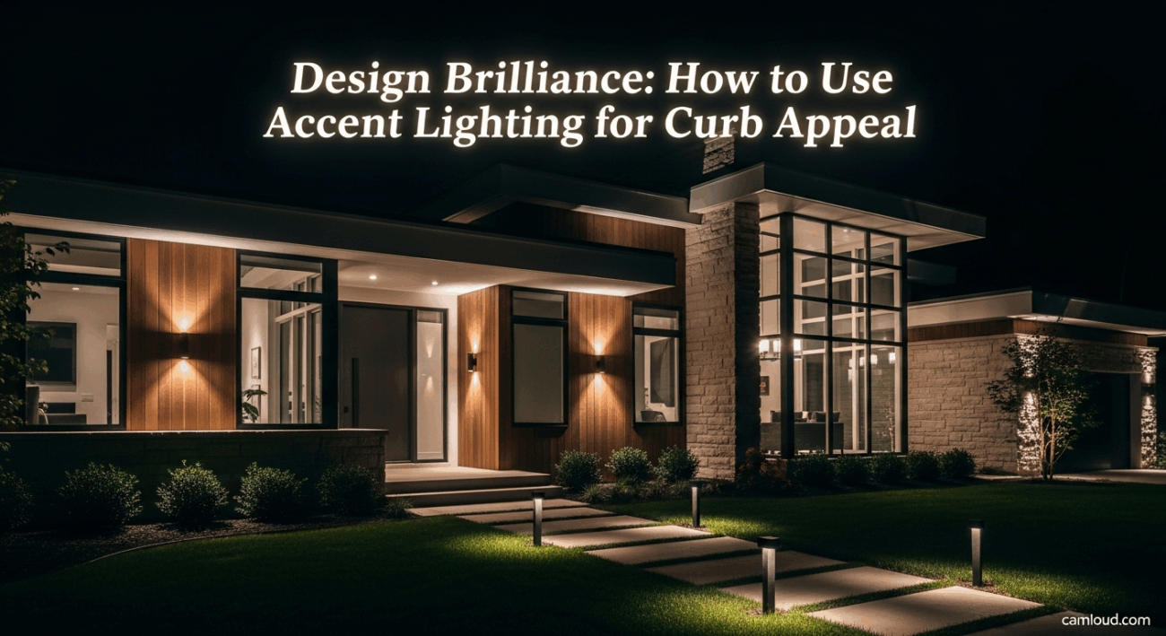 Design Brilliance: How to Use Accent Lighting for Curb Appeal