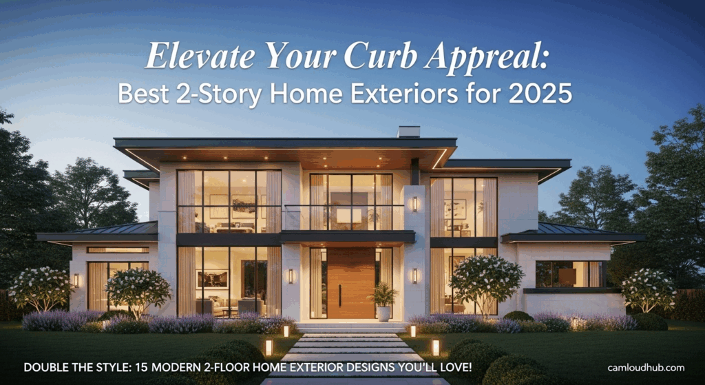 Elevate Your Curb Appeal: Best 2-Story Home Exteriors for 2025