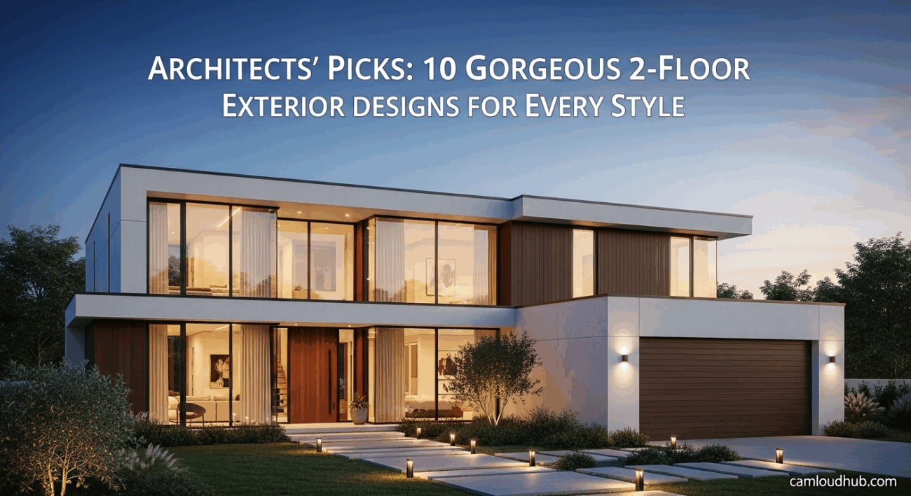 Architects’ Picks: 10 Gorgeous 2-Floor Exterior Designs for Every Style