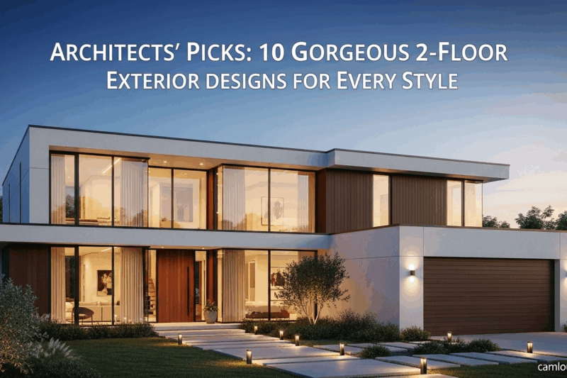 Architects’ Picks: 10 Gorgeous 2-Floor Exterior Designs for Every Style