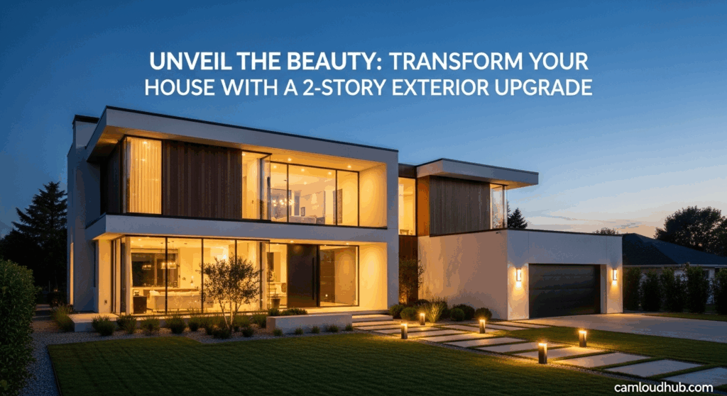 Unveil the Beauty: Transform Your House with a 2-Story Exterior Upgrade