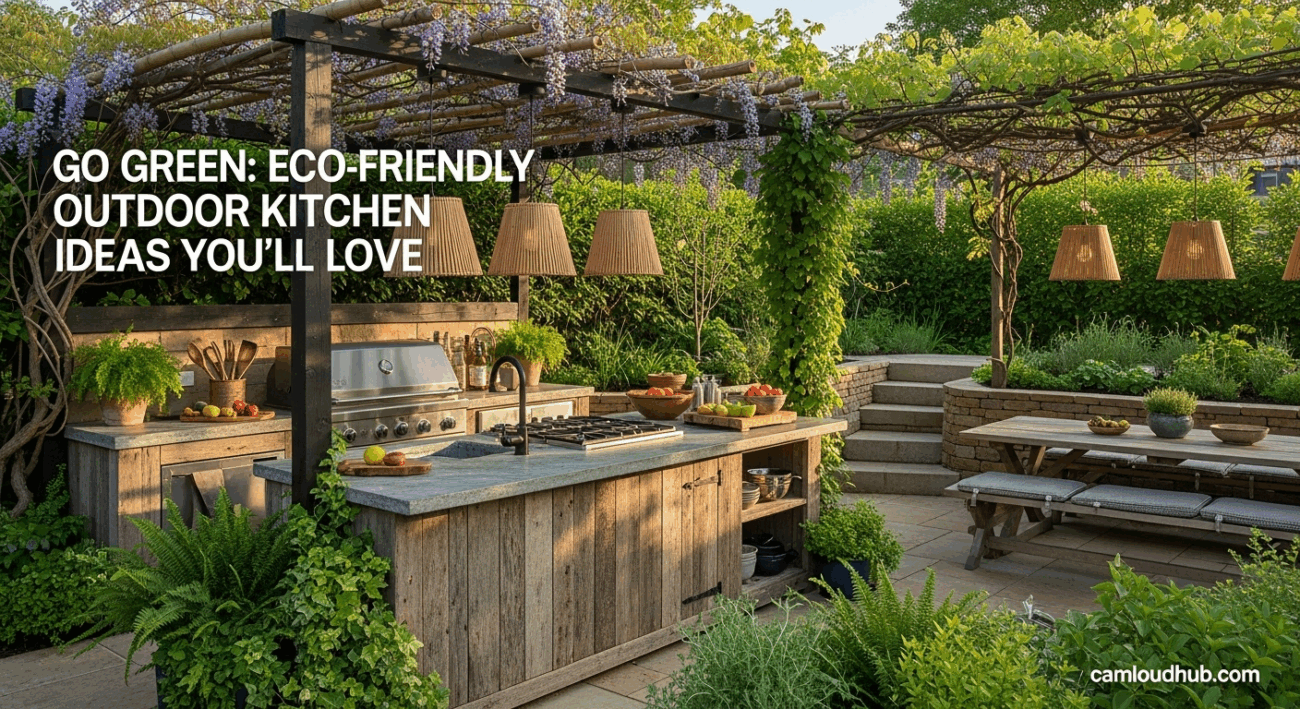 Go Green: Eco-Friendly Outdoor Kitchen Ideas You’ll Love