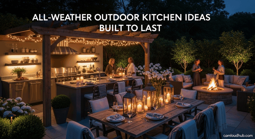 All-Weather Outdoor Kitchen Ideas Built to Last