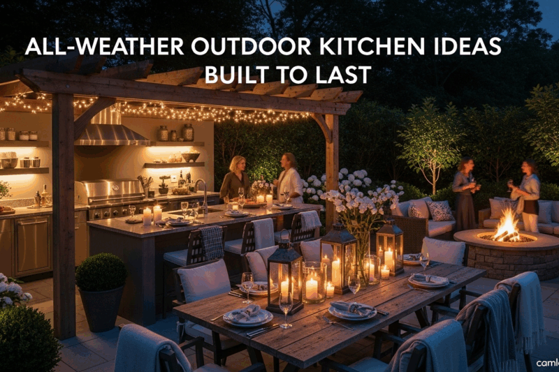 All-Weather Outdoor Kitchen Ideas Built to Last