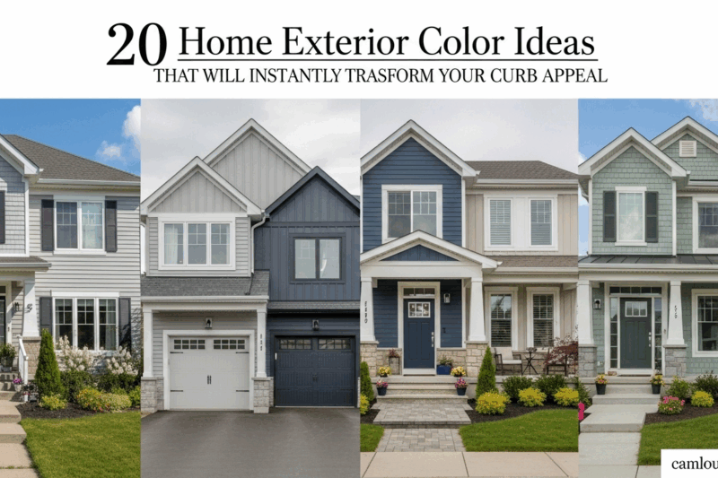 20 Home Exterior Color Ideas That Will Instantly Transform Your Curb Appeal
