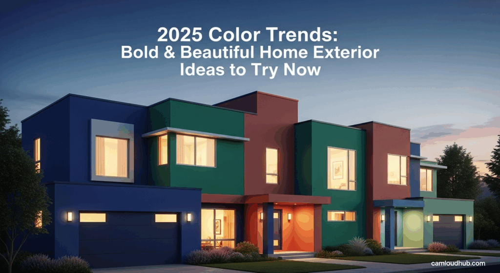 2025 Color Trends: Bold & Beautiful Home Exterior Ideas to Try Now