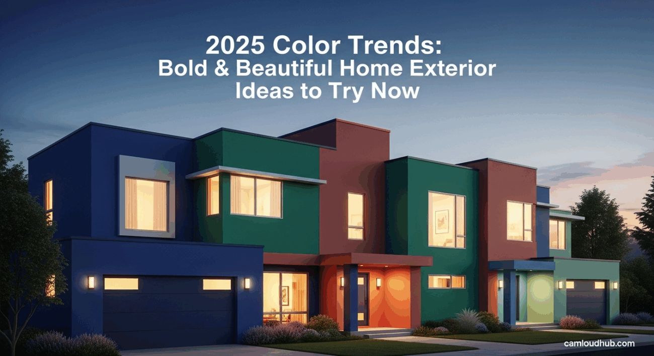 2025 Color Trends: Bold & Beautiful Home Exterior Ideas to Try Now