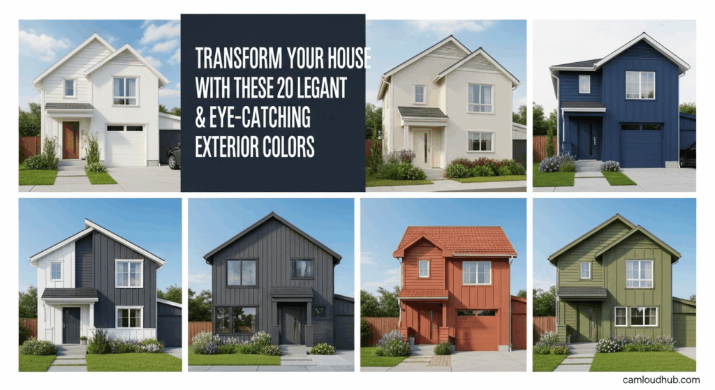 Transform Your House with These 20 Elegant & Eye-Catching Exterior Colors