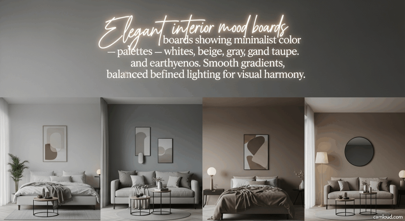 Minimalist Color Palettes for Contemporary Interiors