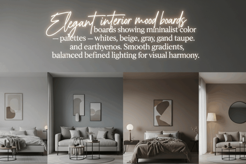 Minimalist Color Palettes for Contemporary Interiors