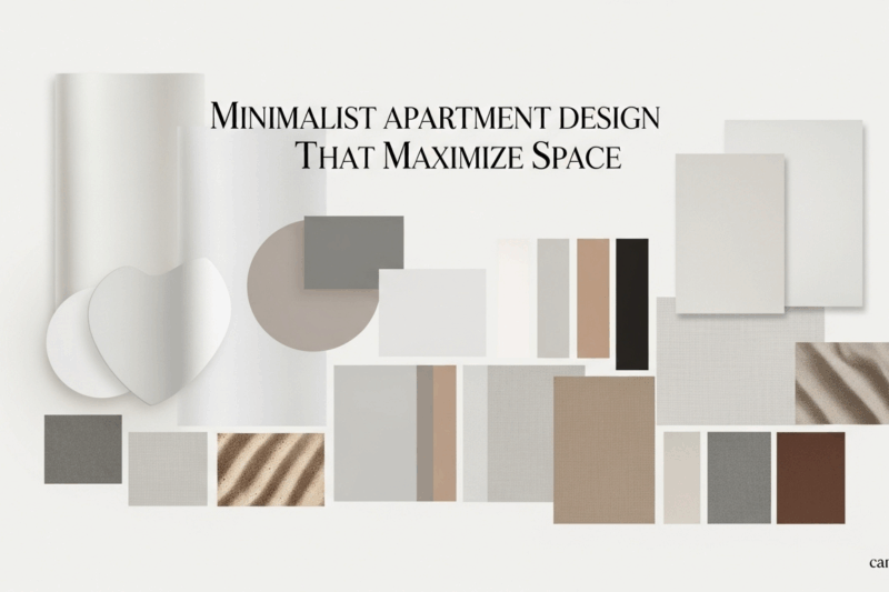 Minimalist Apartment Design Ideas That Maximize Space