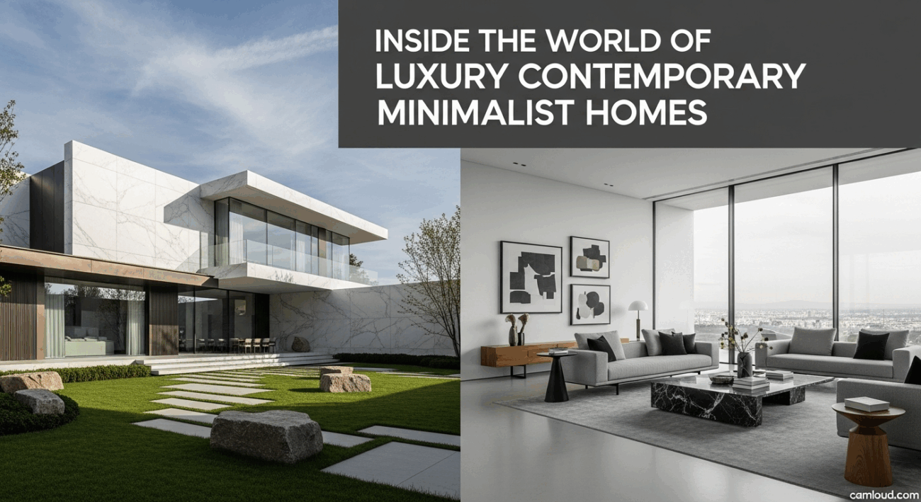 Inside the World of Luxury Contemporary Minimalist Homes