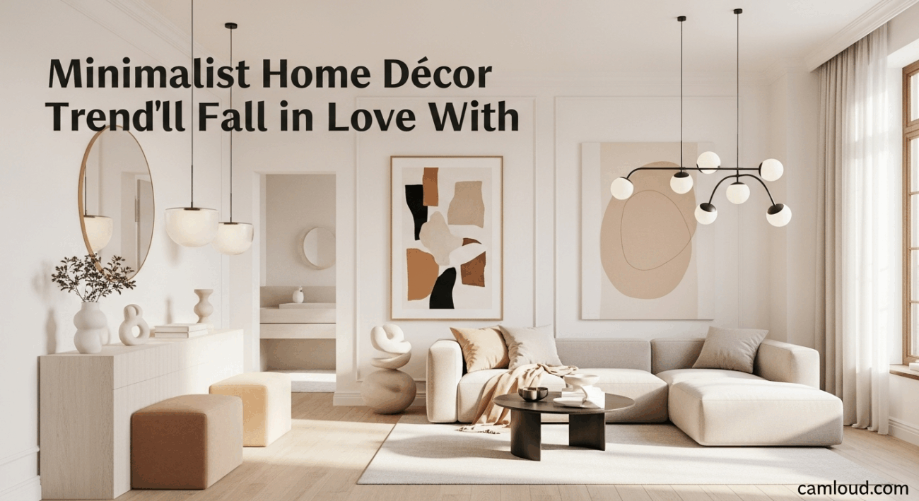 Minimalist Home Décor Trends You’ll Fall in Love With