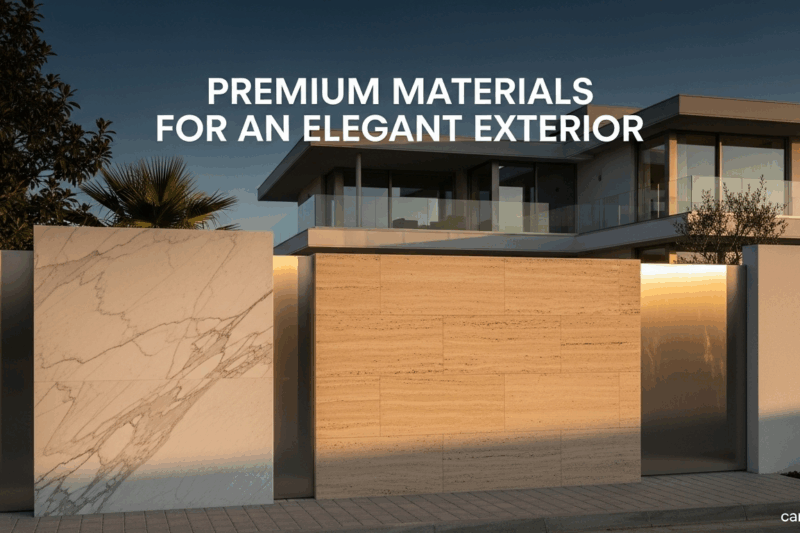 Premium Materials for an Elegant Exterior