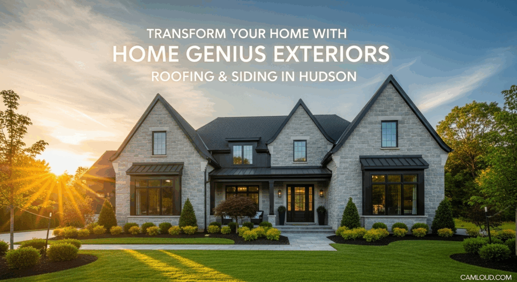 Transform Your Home with Home Genius Exteriors Roofing & Siding in Hudson