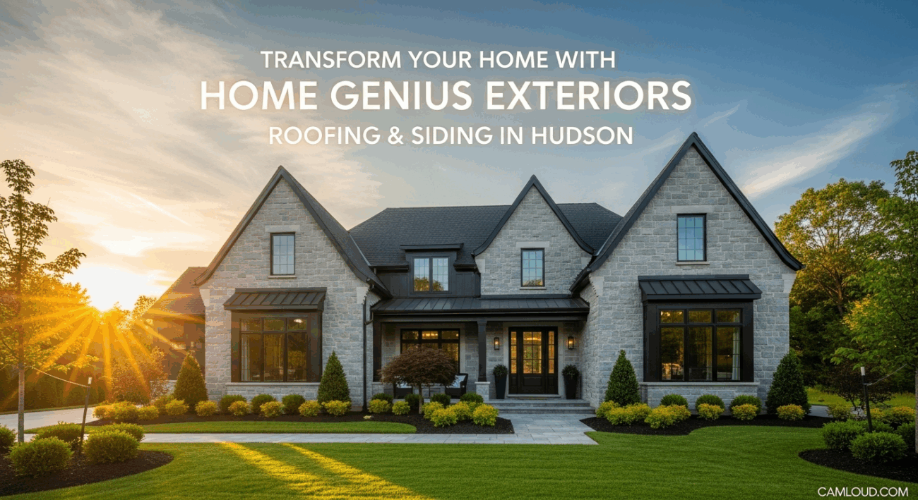 Transform Your Home with Home Genius Exteriors Roofing & Siding in Hudson
