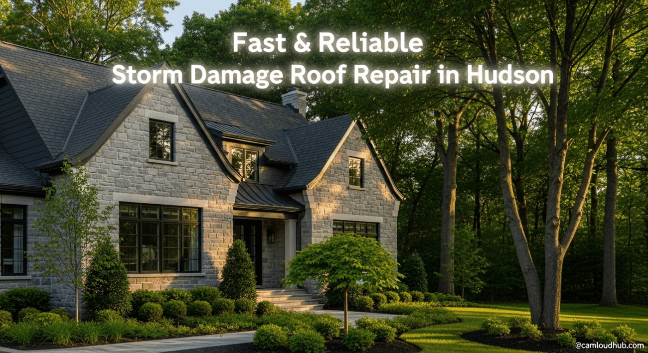 Fast & Reliable Storm Damage Roof Repair in Hudson