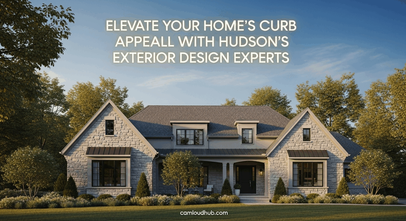 Elevate Your Home’s Curb Appeal with Hudson’s Exterior Design Experts