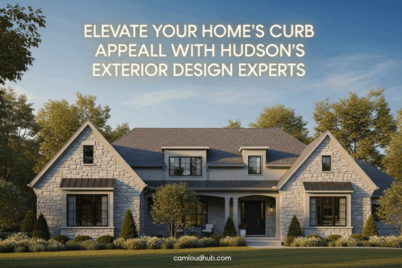 Elevate Your Home’s Curb Appeal with Hudson’s Exterior Design Experts