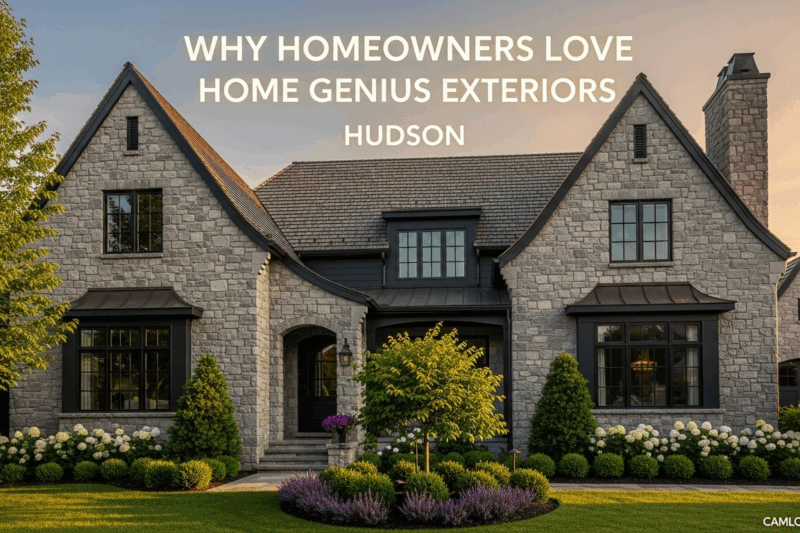 Why Homeowners Love Home Genius Exteriors Hudson
