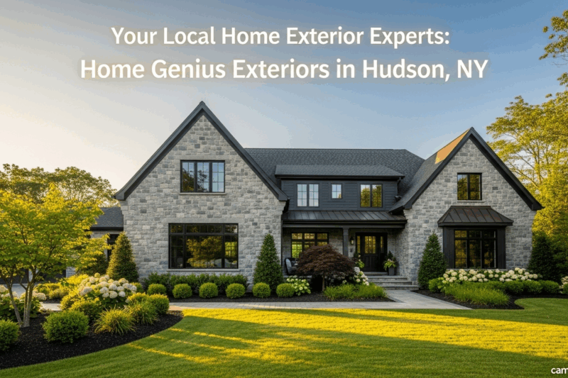 Your Local Home Exterior Experts: Home Genius Exteriors in Hudson, NY