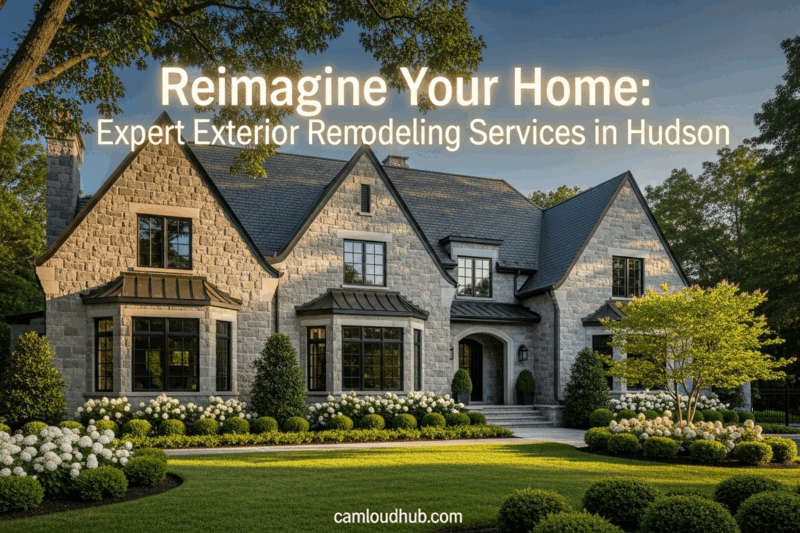 Reimagine Your Home: Expert Exterior Remodeling Services in Hudson