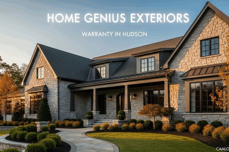 Home Genius Exteriors Warranty in Hudson