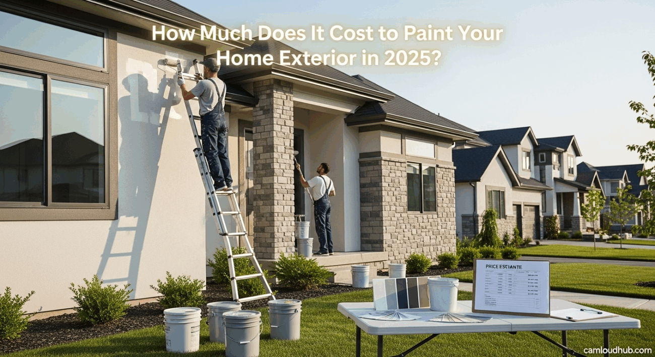 How Much Does It Cost to Paint Your Home Exterior in 2025?