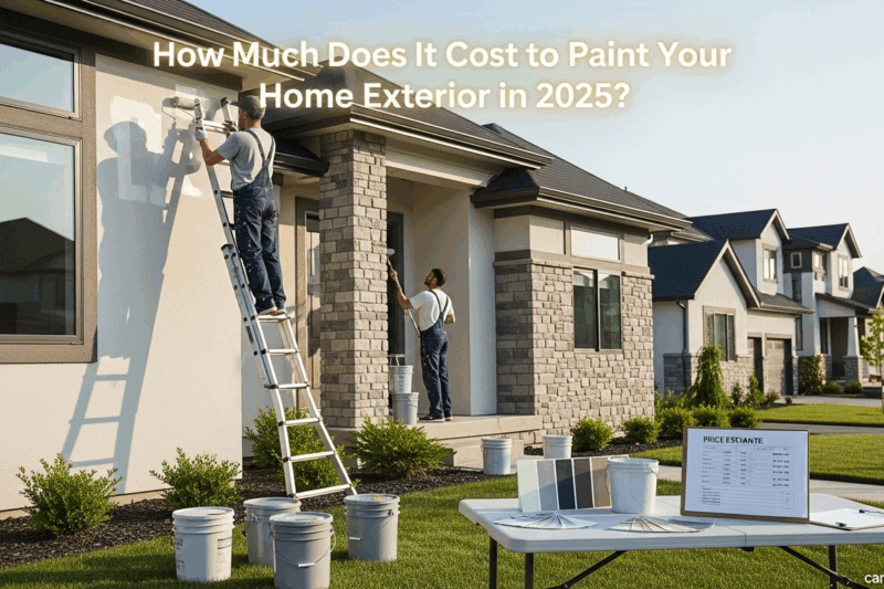 How Much Does It Cost to Paint Your Home Exterior in 2025?