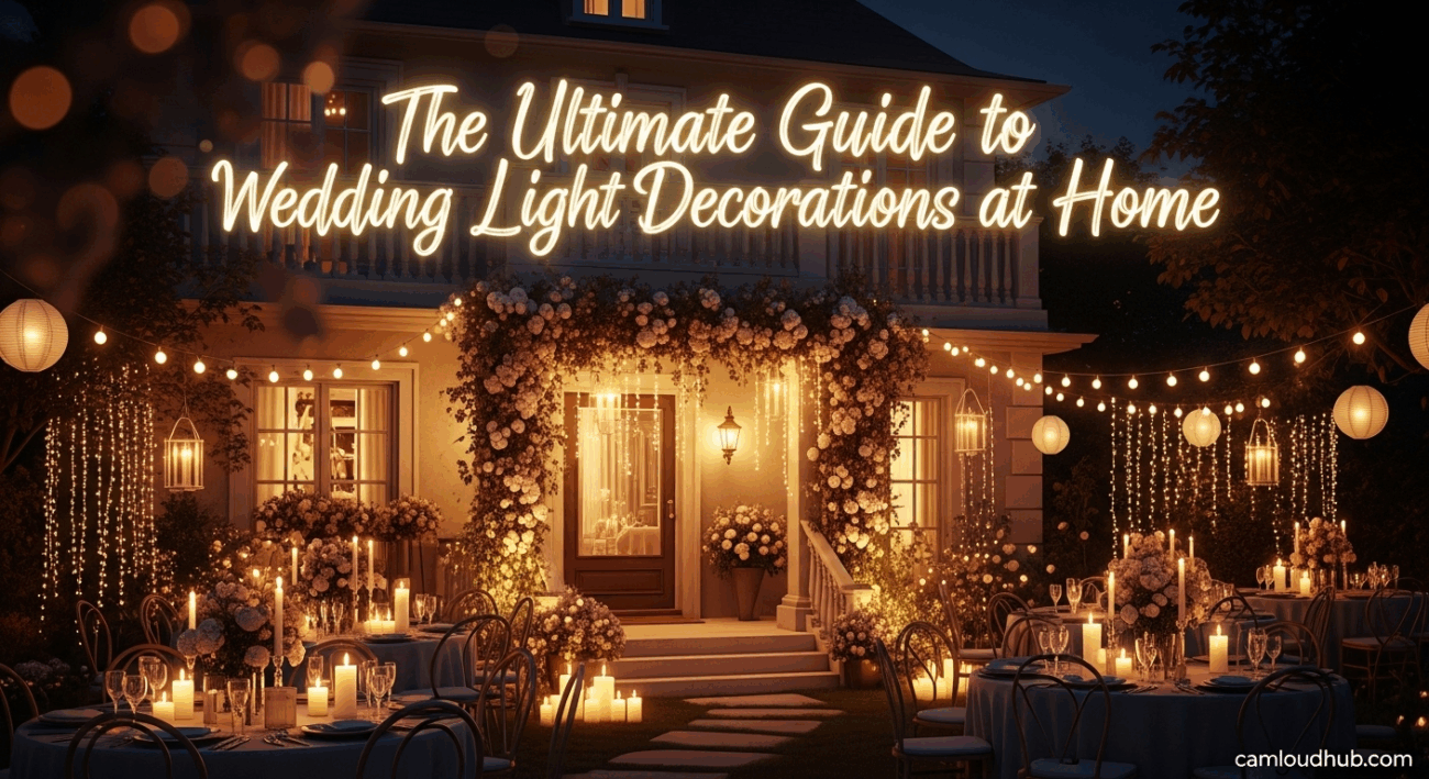 The Ultimate Guide to Wedding Light Decorations at Home