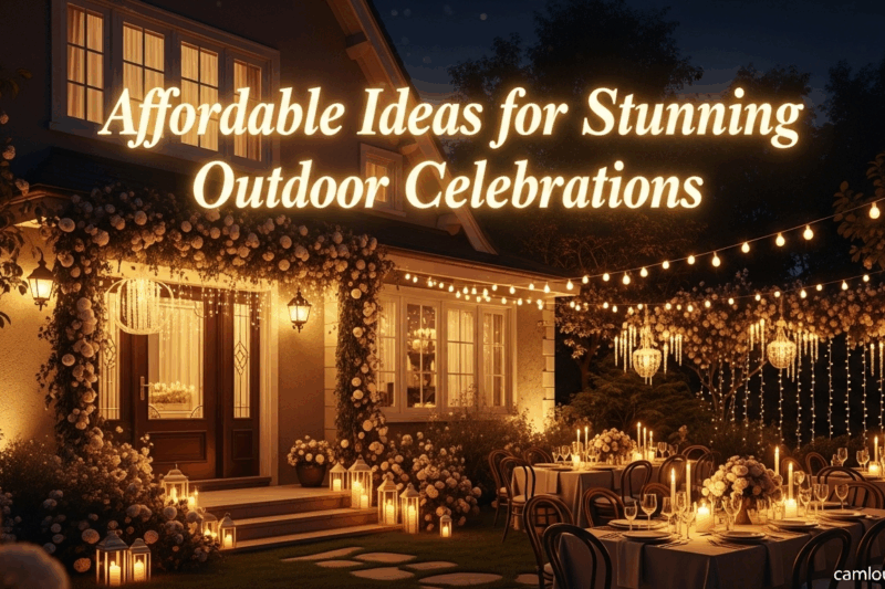 Backyard Wedding Lighting: Affordable Ideas for Stunning Outdoor Celebrations