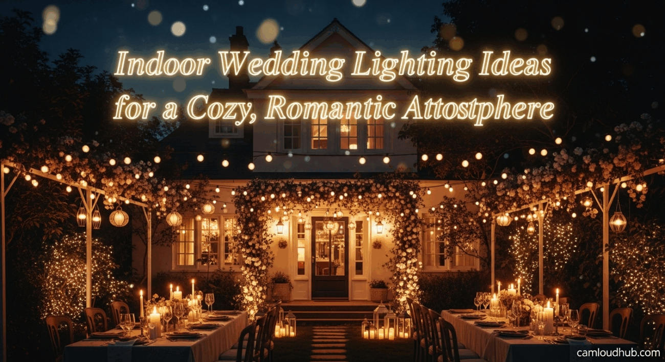 Indoor Wedding Lighting Ideas for a Cozy, Romantic Atmosphere