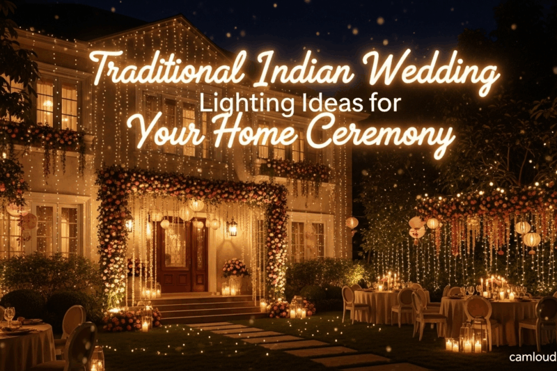 Traditional Indian Wedding Lighting Ideas for Your Home Ceremony