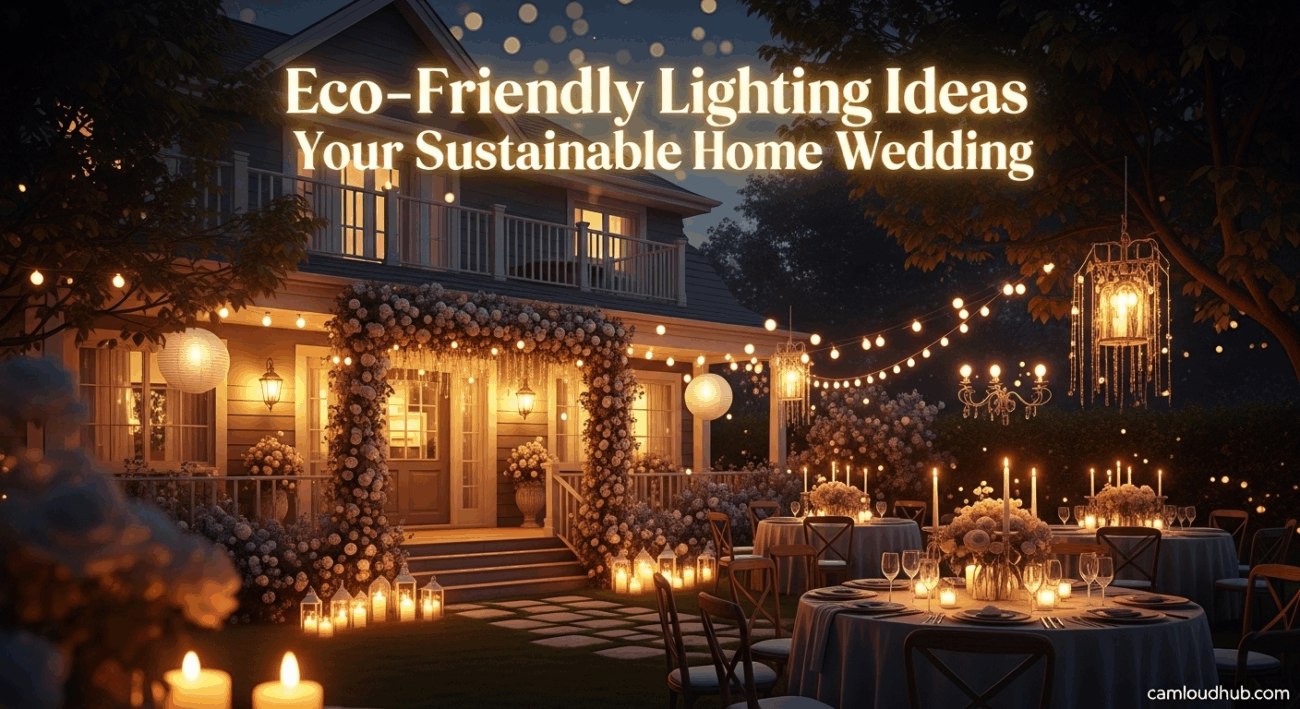 Eco-Friendly Lighting Ideas for Your Sustainable Home Wedding