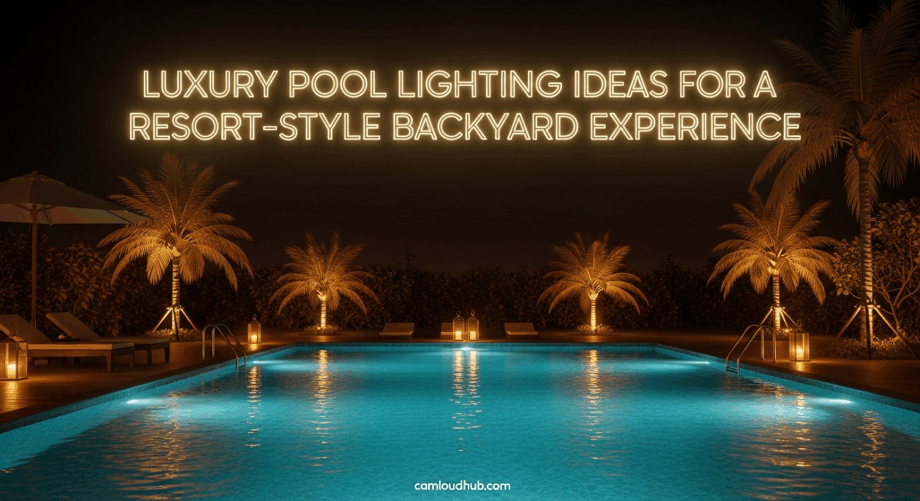 Luxury Pool Lighting Ideas for a Resort-Style Backyard Experience