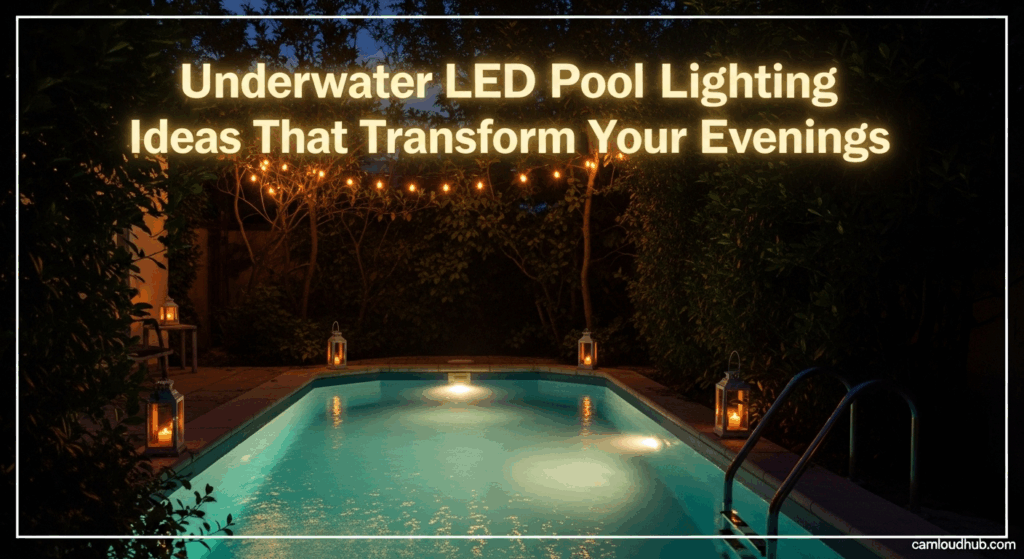 Underwater LED Pool Lighting Ideas That Transform Your Evenings