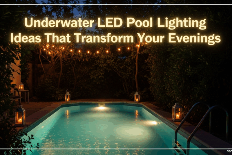 Underwater LED Pool Lighting Ideas That Transform Your Evenings
