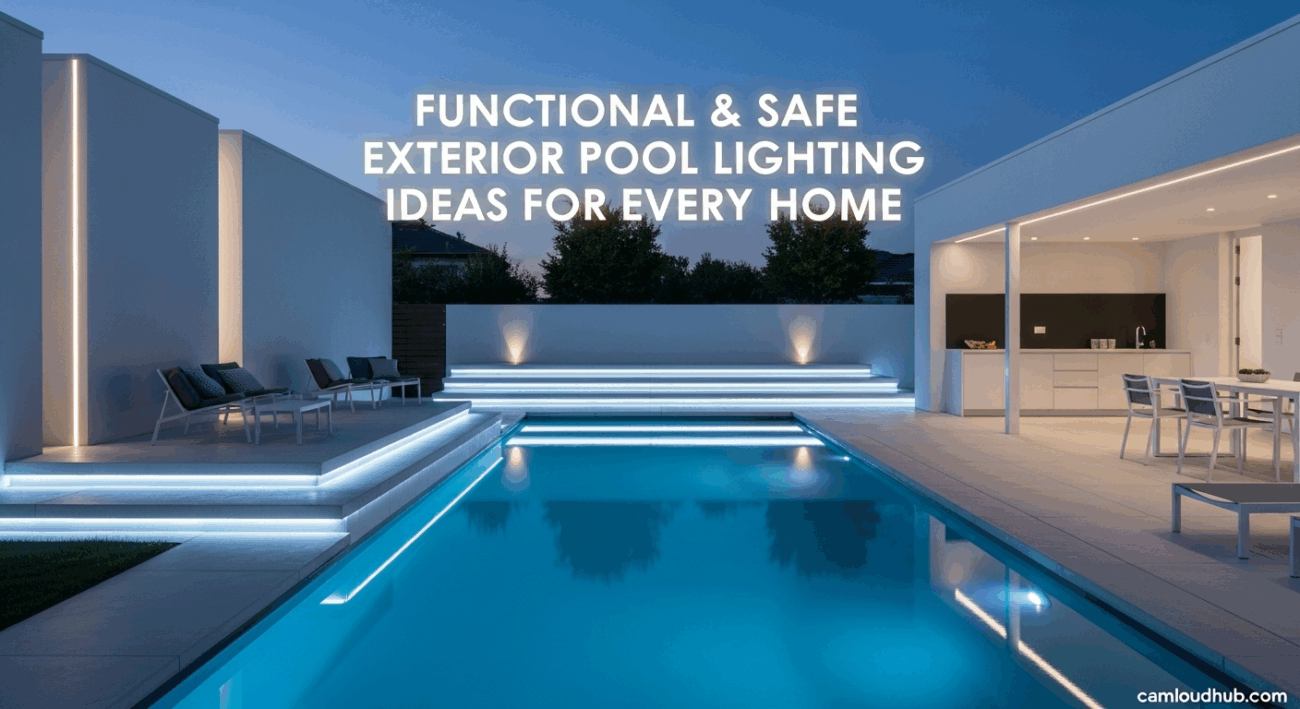 Functional & Safe Exterior Pool Lighting Ideas for Every Home