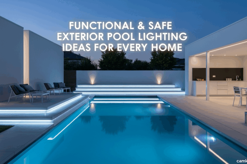 Functional & Safe Exterior Pool Lighting Ideas for Every Home