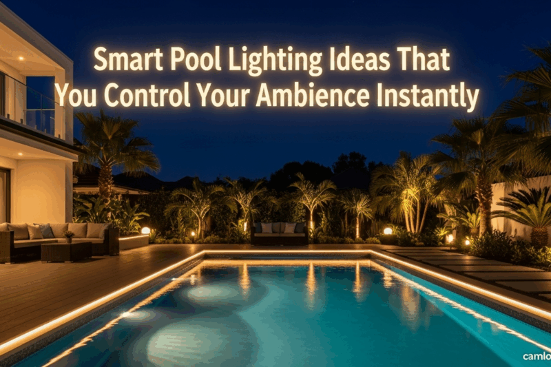 Smart Pool Lighting Ideas That Let You Control Your Ambience Instantly