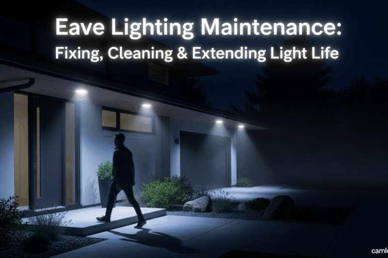 Eave Lighting Maintenance: Fixing, Cleaning & Extending Light Life