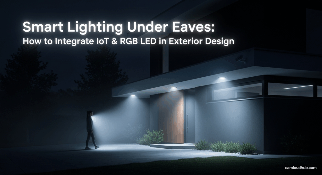 Smart Lighting Under Eaves: How to Integrate IoT & RGB LED in Exterior Design