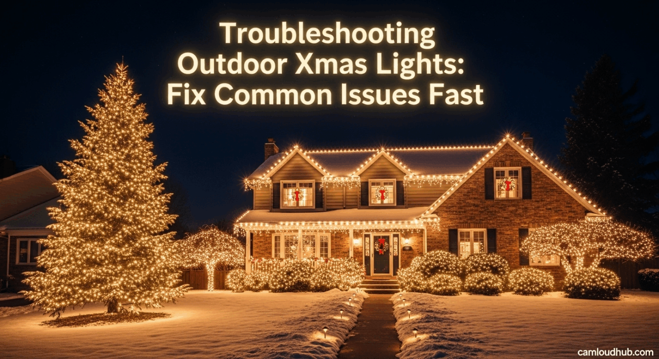 Troubleshooting Outdoor Xmas Lights: Fix Common Issues Fast