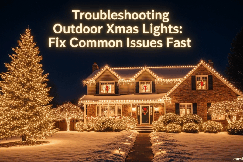 Troubleshooting Outdoor Xmas Lights: Fix Common Issues Fast