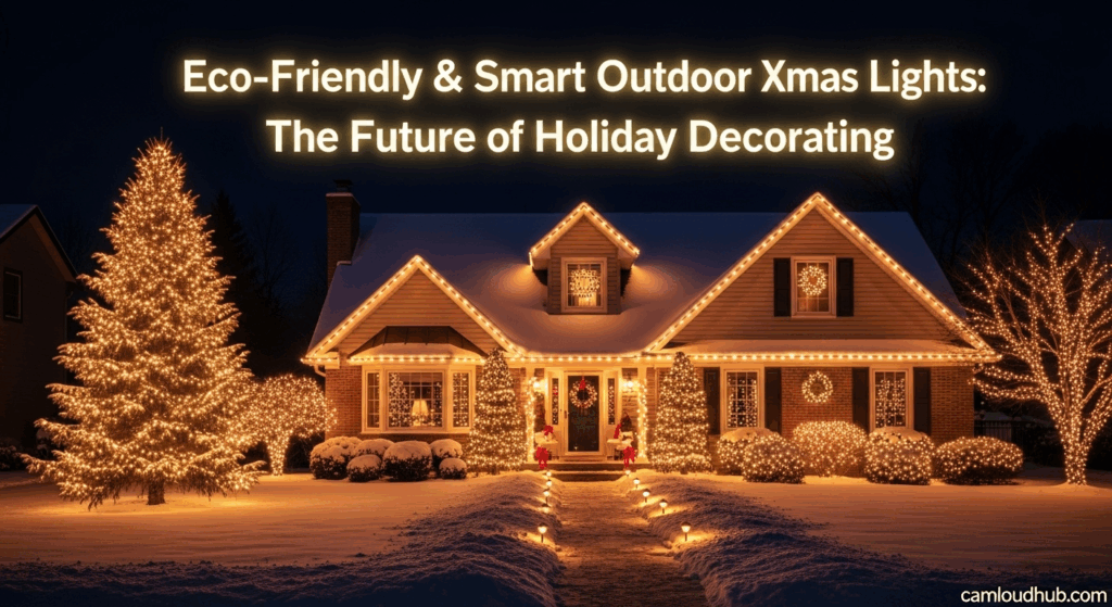 Eco-Friendly & Smart Outdoor Xmas Lights: The Future of Holiday Decorating
