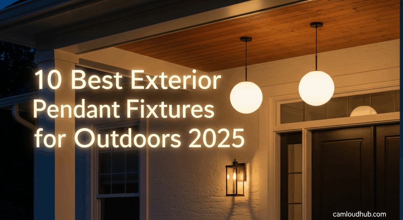 10 Best Exterior Pendant Light Fixtures for Outdoors 2025