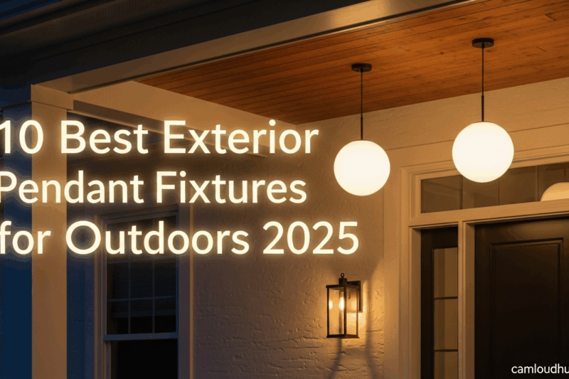 10 Best Exterior Pendant Light Fixtures for Outdoors 2025